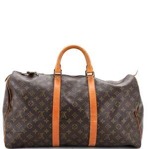 Louis Vuitton Keepall Bag Canvas 50 #243413L13B
